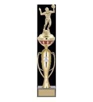 ODAK KUPA - Figürlü Kupalar - Voleybol Erkek Figürlü Kupalar FG-073 C - 49 cm