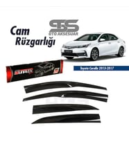 Cam Rüzgarlığı Toyota Corolla 2013-2017 Mügen Tip Piano Black