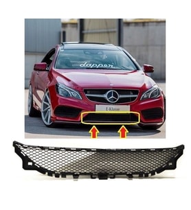 Mercedes W207 Ön Tampon Orta Izgara (Amg) 2013 Sonrası Uyumlu