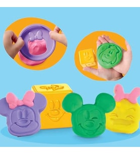 Play-Doh Junior Happy Üst Üste Dizilebilir Okul Öncesi Oyuncak Seti