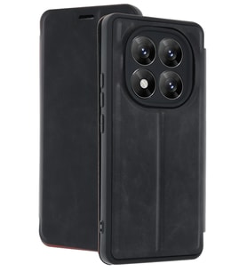 Pilelistore   Xiaomi Redmi Note 14 Pro 5G Kılıf Flip Cover - Siyah