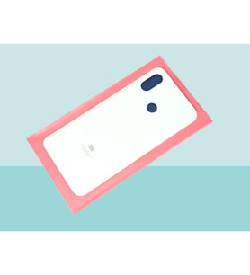 Tkgz - Xiaomi Mi 8 Arka Kapak Batarya Kapağı - BEYAZ