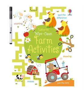 Wipe Clean Farm Activities Usborne Publishing