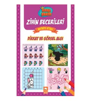 Dikkat ve Görsel Algı-Kral Şakir Zihin Becerileri Aktivite Kitabı