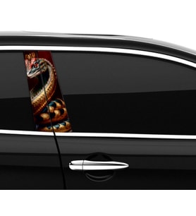Araba Etiketleri, Tuning Kaplama, Direk Folyosu - Gold Yılan, Snake