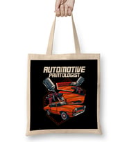 Automotive Paintologist Funny Car Repair Painter Bez Çanta Uzun Saplı