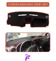 CITROEN BERLİNGO (2008-2017) Torpido Örtüsü Güneşten Korur Kolay Montaj Tam Uyum TA46