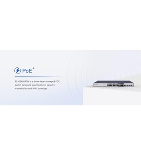 FOREDGE 24port POE PS3024XGPSH 16-GBE/8-2.5GBE 4-10GBE SFP 360W LAYER3 YÖNETİLEBİLİR SWITCH