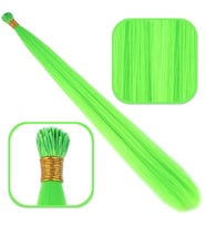 Fiber Sen Boncuk Kaynaklık Renkli / Neon Yeşil / 100 Adet