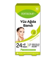 Remove Yüz Ağda Bandı 24 Lü Set İnatçı Ve Sık Tüyler