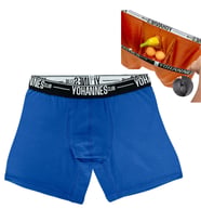 Yohannes Club, Erkek Özel Anatomik Pamuklu Boxer, Renk Seçenekli, Tekli Paket (Saks Mavisi)