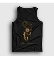 Presmono Unisex Siyah Ghost Opeth Atlet 100727tt