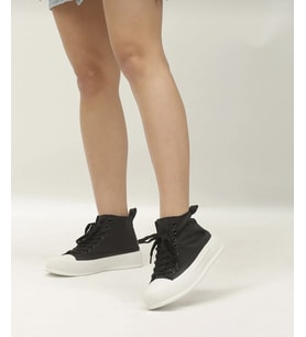Guja İthal Kumaş Kadın Sneakers Convers