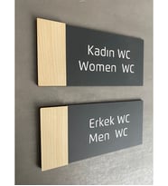 Akçaağaç Serisi Pleksi WC Yönlendirme Seti