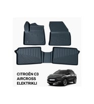 Citroen C3 Aircross Elektrikli 3D Oto Paspas Premium