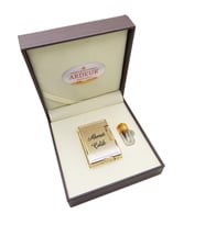 Ardeur® Heritage Gold Desen Oymalı İsme Özel Çakmak Hediyelik Çakmak