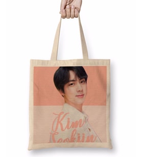 BTS Jin Bez Çanta Uzun Saplı