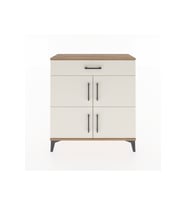 Arges Şifonyer 3 Raflı Tek Çekmeceli 4 Kapaklı 88x30x96 Çam-Aytaşı