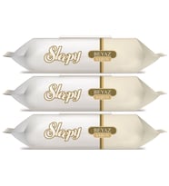 Sleepy Islak Havlu Mendil 90 Yaprak (3 Lü Set) Beyaz Sabun Kokulu Plastik Kapaklı (270 Yaprak)
