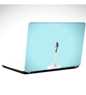İron Man Minimal Laptop Sticker 14 inch (35X26CM)