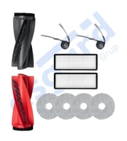 Roborock Qrevo Curv Uyumlu 1 Ana Fırça 2 Yan Fırça 2 Filtre 4 Mop PKT-iasgf0000601