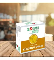 Doğal Kükürtlü Sabunu kutulu 1Adet, Lokman Aktar