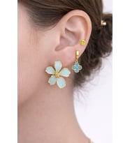Daya Glow VIP 3’lü Safir Küpe Seti