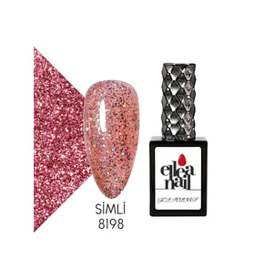 Profesyonel Simli Kalıcı Oje 15 ml 8198