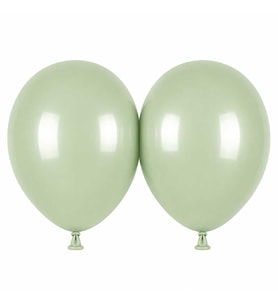 Yeşil Renk Lateks makaron Balon (45 cm) - 2 Adet