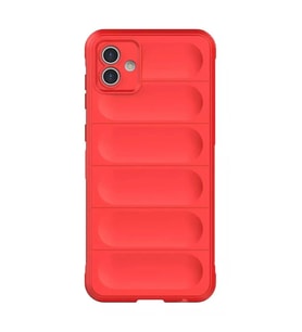 Samsung Galaxy A05 Kılıf Optimum Silikon - Kırmızı