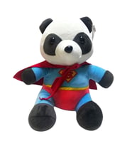 Sevimli Süper Ayıcık Peluş 35 Cm - Uyku Ve Oyun Arkadaşı Peluş Oyuncak (Çok Renkli)