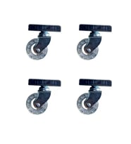 Furç Uzun-Sunta Bilyalı Teker - 20x50 - Şeffaf - 18MM HKS189 - 4 Adet