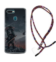 Oppo A5S A15 A16 A54 A55 A73 A74 Kılıf Boyun Asklı Rasta Silikon Warrior 1653