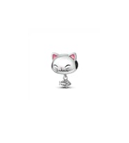 Fubena Kedi ve Kılçık Sallantılı Charm