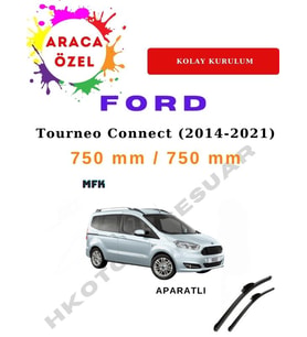 Ford Tourneo Connect Silecek (2014-2021) Araca Özel Silecek Ön İki