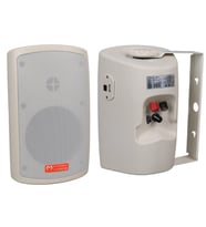 Magicvoice MV-36 11 CM 50 Watt Komütatörlü Hat Trafolu Beyaz Sütun Hoparlör 2'Li Okul Cami Konferans Salonu Hoparlörü