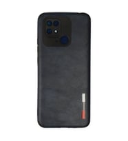 Xiaomi Redmi 10c Kılıf Loop Deri Silikon - Lacivert