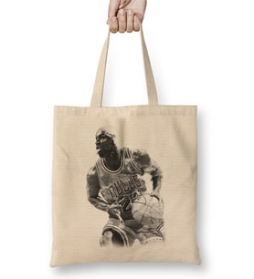 Michael Jordan Always the Goat Bez Çanta Uzun Saplı