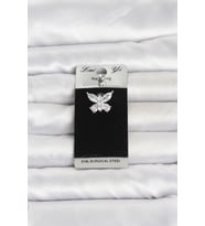 316L Cerrahi Çelik Kelebek Model Göbek Piercing