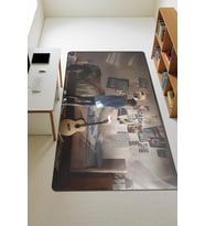 Modern Dijital Baskı Kaymaz Taban Çocuk ve Genç Odası Halısı H0446