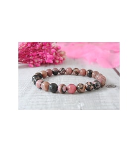 Kadın Rhodonite Doğal Taş Bileklik