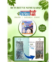 Nem Alıcı Rutubet Giderici Küf Önleyici Koku Giderici Terleme Önleyici 1 KG 1 Kutu 2 Paket