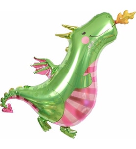 Pazariz  Folyo Balon Doğum Günü Balonu Parti Balonu 60 x 110 cm Dinazor