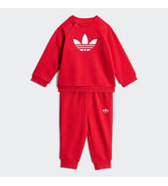 adidas KD1045 TF CS Çocuk Eşofman Takımı (Kırmızı)