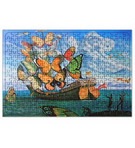 Yelkenli Kelebekler Puzzle 240 Parça Yapboz