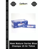Özel Üretim Aromaterapi Meditasyon Oda Kokusu Rahatlatıcı Hem Nature Serıes Blue Champa 15 Gr Tütsü
