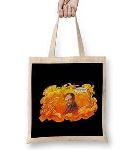 Crowley This is Fine Bez Çanta Uzun Saplı