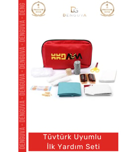 #İlkYardımSeti Araç Motosiklet Ecza Çantası Güvenlik Ekipmanları Çok Amaçlı Ilk Yardım Bez Çantalı S