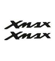 YAMAHA XMAX UYUMLU DAMLA YAZI SİYAH 22X4 CM STİCKER