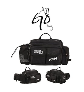 Fujin AjiGo Bel Çantası - Black